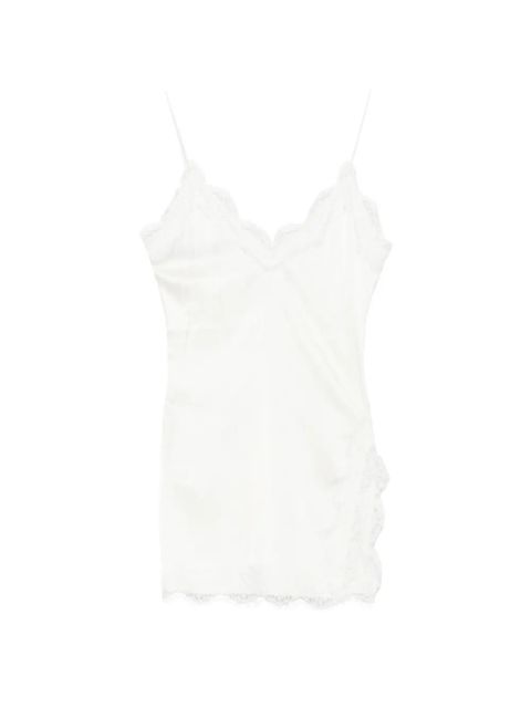 Oséree lace-trim bridal dress - White - zdjęcie produktu nr 1