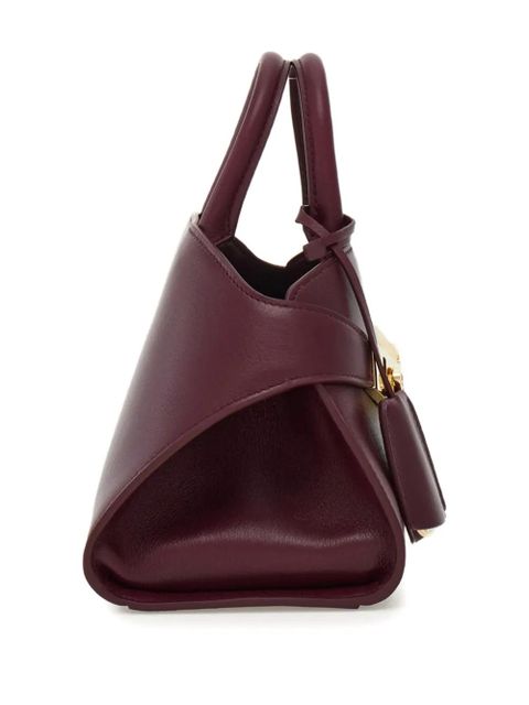 Ferragamo buckle charm hug tote bag - Red