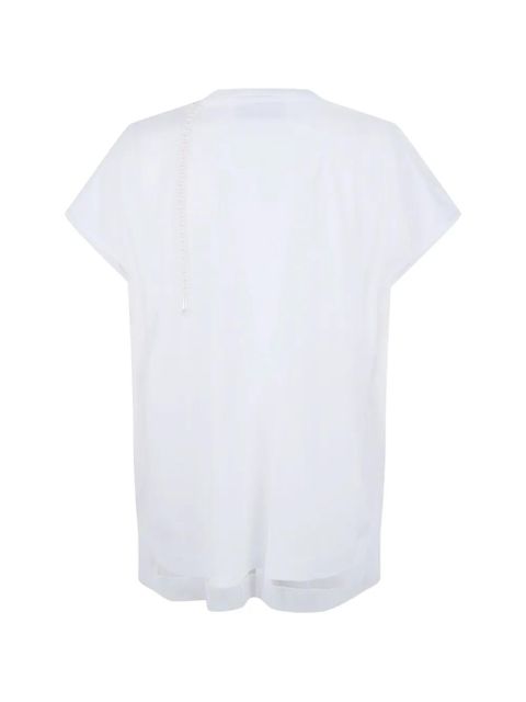 Simone Rocha pearl-embellished blouse - White - zdjęcie produktu nr 2