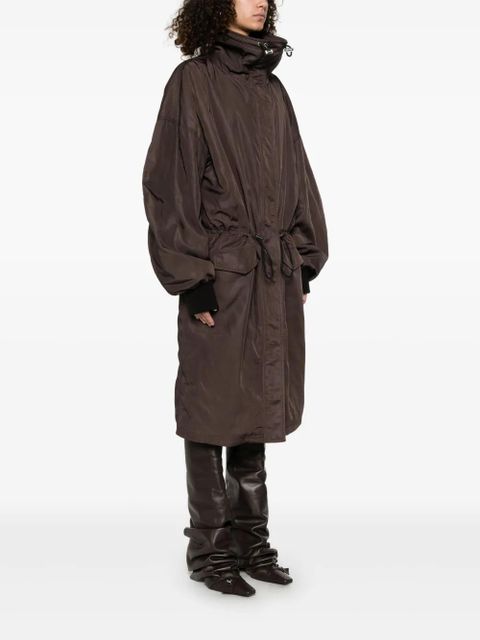 The Attico maxi coat - Brown