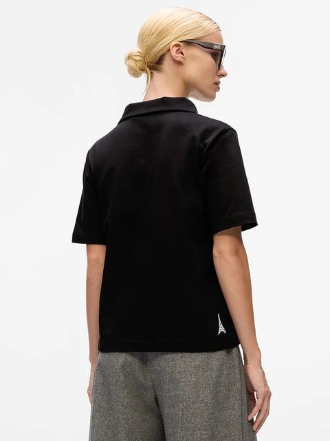 Karl Lagerfeld polo bawełniane - zdjęcie produktu nr 1