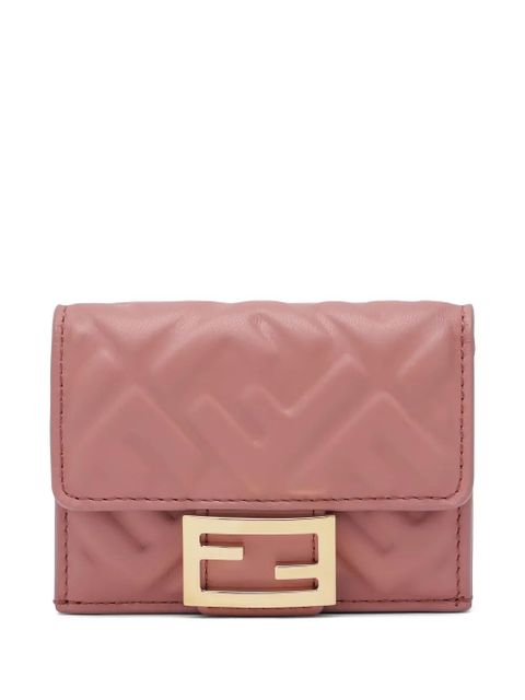 FENDI quilted logo wallet - Pink - zdjęcie produktu nr 1