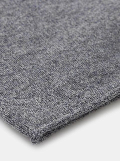 Answear.LAB czapka kaszmirowa kolor szary