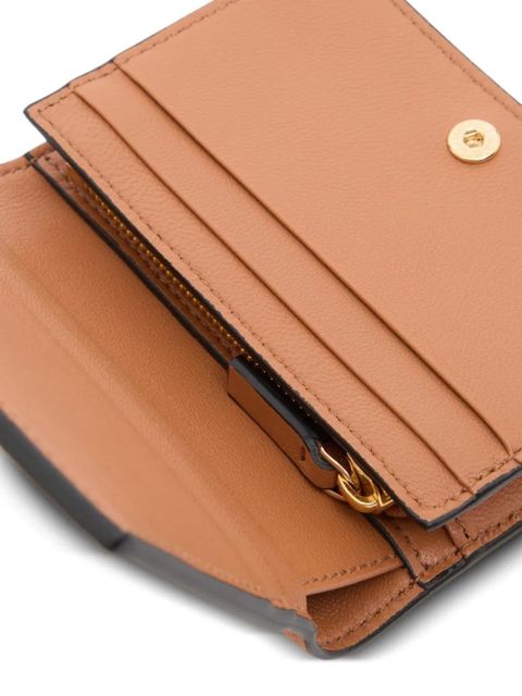 Valentino Garavani VLogo the Bold edition small calfskin wallet - Neutrals