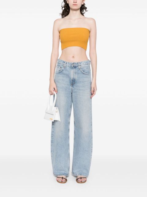 AGOLDE low curve jeans - Blue - zdjęcie produktu nr 2