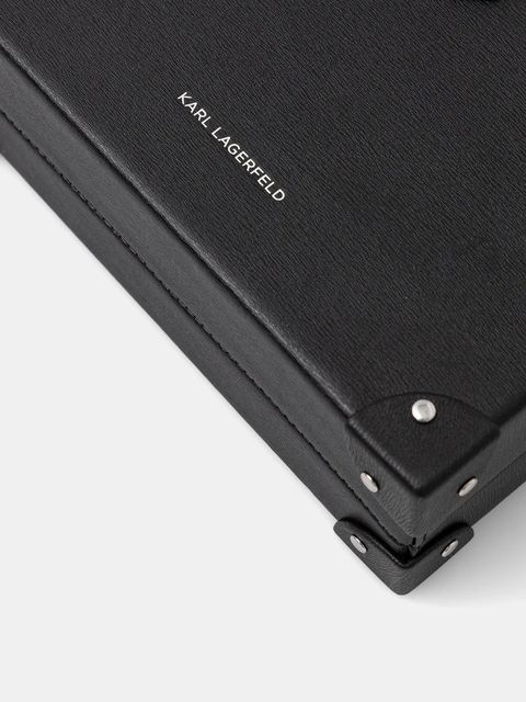 Karl Lagerfeld torebka skórzana K/AUTOGRAPH - zdjęcie produktu nr 2