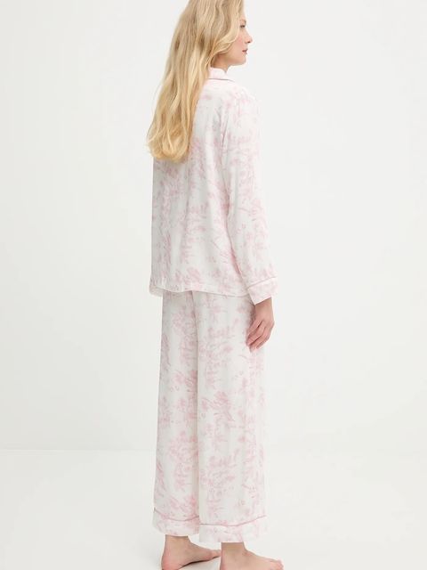 Answear.LAB piżama damska kolor różowy