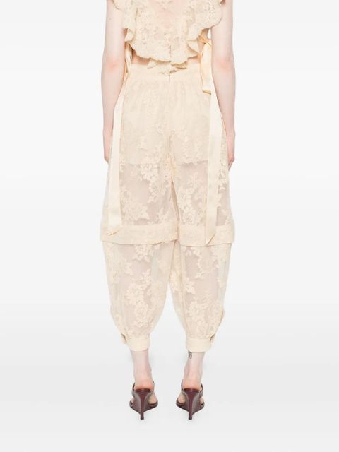 ZIMMERMANN Hypnotic lace floral trousers - Neutrals - zdjęcie produktu nr 2