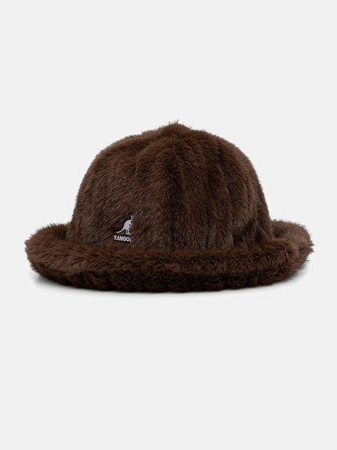 Kangol kapelusz FAUX FUR CASUAL kolor brązowy K4190ST.BD204 - zdjęcie produktu nr 1
