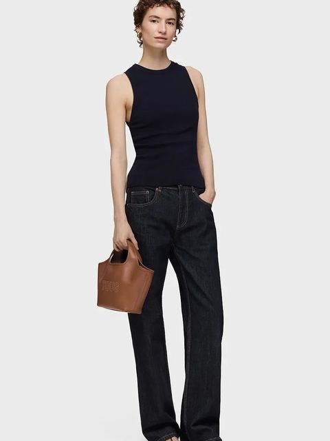 Tous torebka skórzana LIRIO kolor brązowy 2002202043