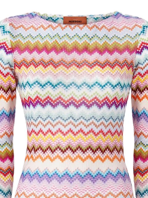 Missoni zig-zag beach dress - White - zdjęcie produktu nr 2