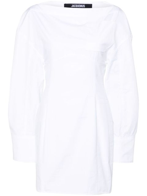 Jacquemus Chemise mini dress - White - zdjęcie produktu nr 1