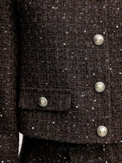 Gaudi marynarka z wełną kolor brązowy jednorzędowa gładka 521FD35003 - zdjęcie produktu nr 2