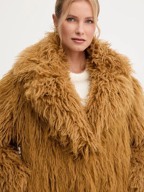 Patrizia Pepe płaszcz kolor zielony 2O0180 E078