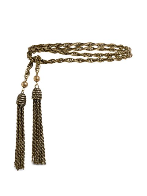ETRO braided tassel belt - Gold - zdjęcie produktu nr 1