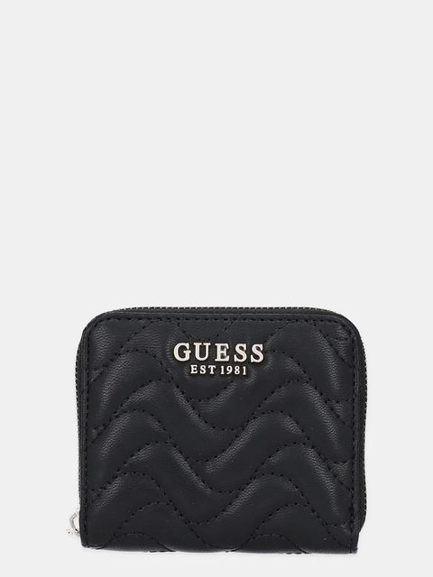 Guess portfel MELISANDRA damski kolor czarny SWQG96 53137 - zdjęcie produktu nr 1