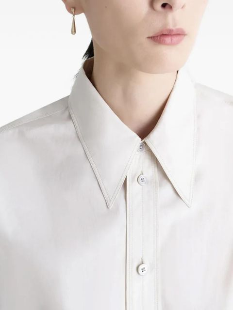 LEMAIRE mismatched drop earrings - Gold