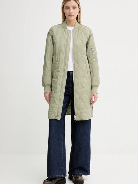 Marc O'Polo kurtka kolor zielony przejściowa 506087071017 - zdjęcie produktu nr 1