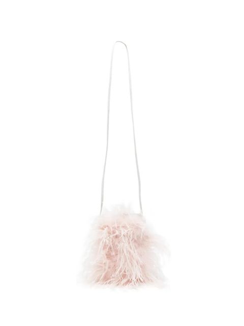 Yves Salomon feather satchel - Pink - zdjęcie produktu nr 1