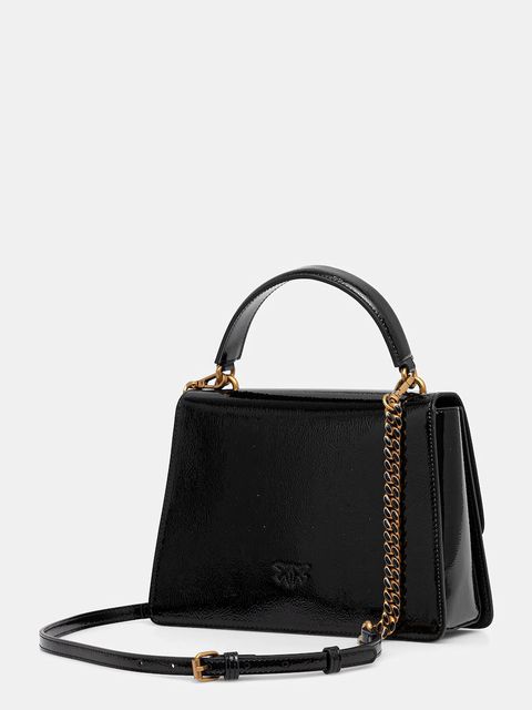 Pinko torebka kolor czarny 100066 A1UV