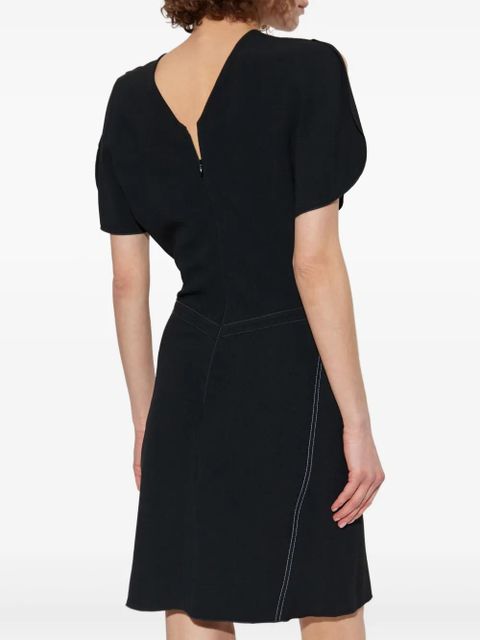 Victoria Beckham gathered dress - Black