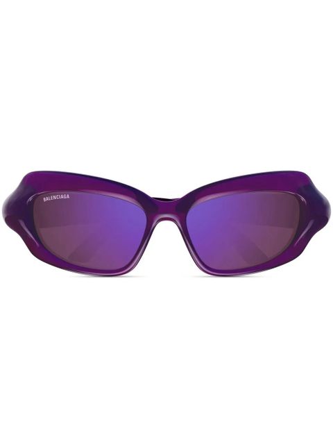 Balenciaga Eyewear Bossy sunglasses - Purple - zdjęcie produktu nr 1