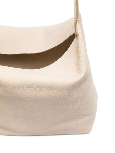 The Row Isa buckle-fastening leather shoulder bag - Neutrals