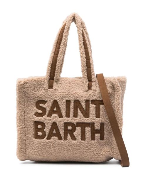 MC2 Saint Barth Teddy logo-detailing tote bag - Neutrals - zdjęcie produktu nr 1