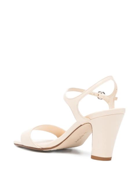 Aeyde buckle-fastening square-toe sandals - Neutrals