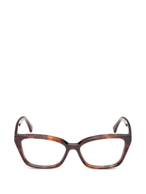 Max Mara Eyewear square-frame glasses - Brown - zdjęcie produktu nr 1