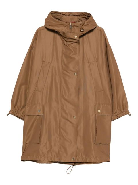 Max Mara hooded flap-pocket jacket - Brown - zdjęcie produktu nr 1