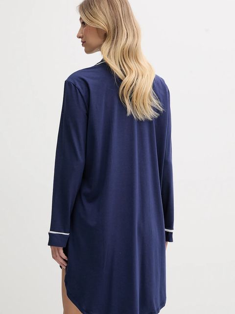 Polo Ralph Lauren koszula nocna damska kolor granatowy 4P0230