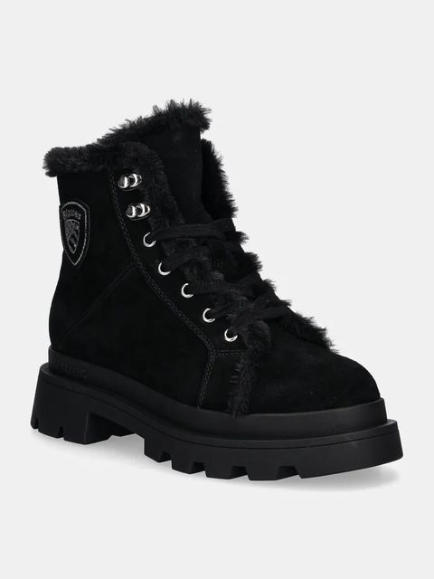 Blauer botki zamszowe KIMMEL - zdjęcie produktu nr 1