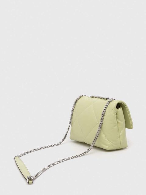 Tory Burch torebka skórzana Kira Diamond Quilt