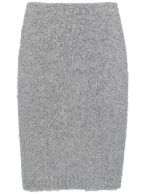 Prada cashmere pencil skirt - Grey - zdjęcie produktu nr 1
