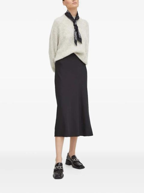 American Vintage East ribbed balloon-sleeve jumper - Neutrals - zdjęcie produktu nr 2