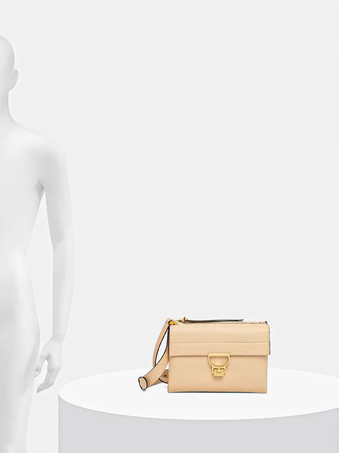 Coccinelle torebka skórzana ARLETTIS kolor beżowy E1 MD5 12 08 01