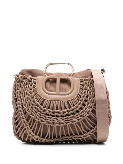 TWINSET braided tote bag - Neutrals - zdjęcie produktu nr 1