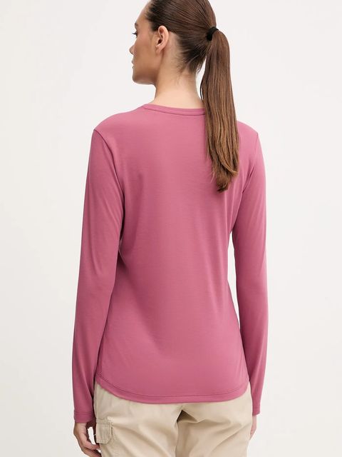 Jack Wolfskin longsleeve sportowy Vonnan kolor różowy A60290