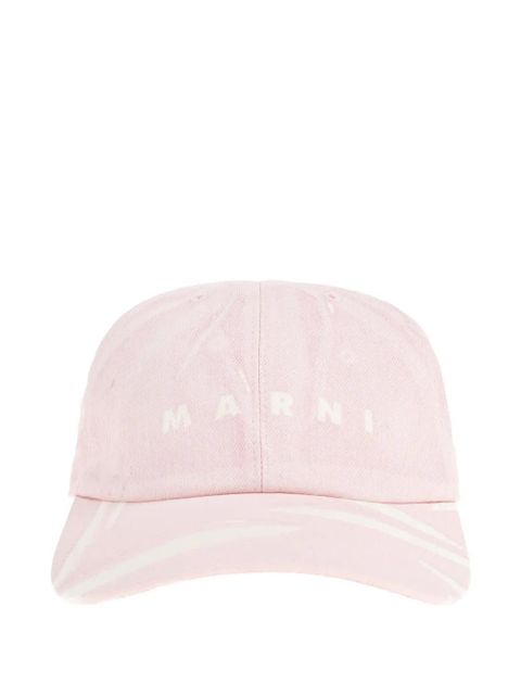 Marni logo baseball cap - Pink - zdjęcie produktu nr 1