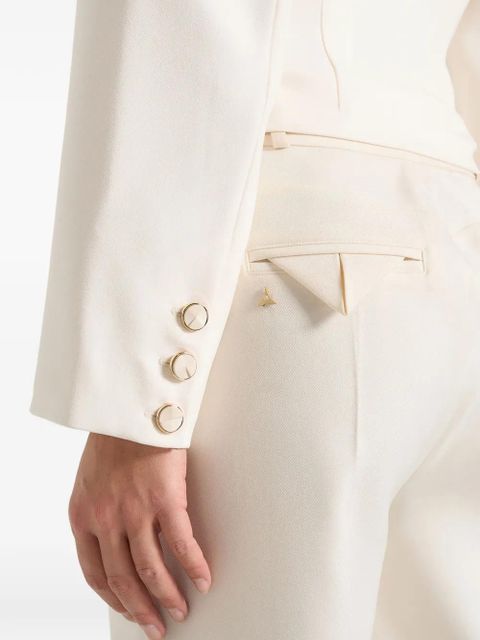 Manière De Voir Prisca cropped blazer - Neutrals