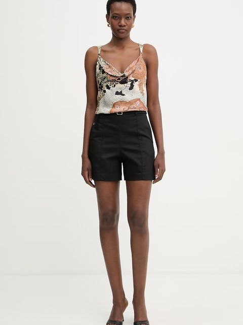 Marciano by Guess szorty eleganckie damskie z bawełną SUNNY - zdjęcie produktu nr 1