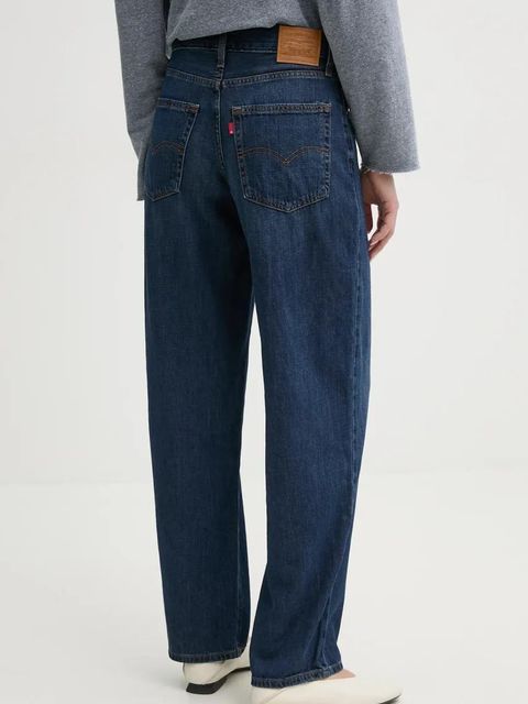 Levi's jeansy BAGGY DAD damskie medium waist