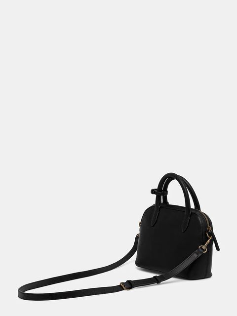 Marc O'Polo torebka skórzana kolor czarny 5000009169