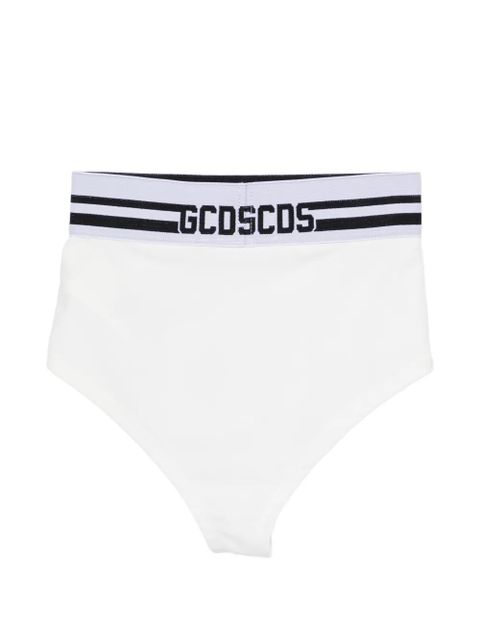 GCDS logo-tape panties - White - zdjęcie produktu nr 2