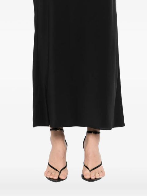 TOM FORD silk maxi skirt - Black