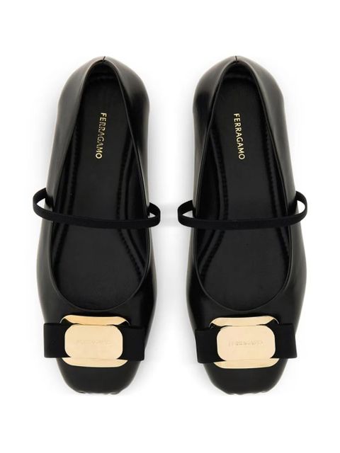 Ferragamo New Vara ballet flats - Black