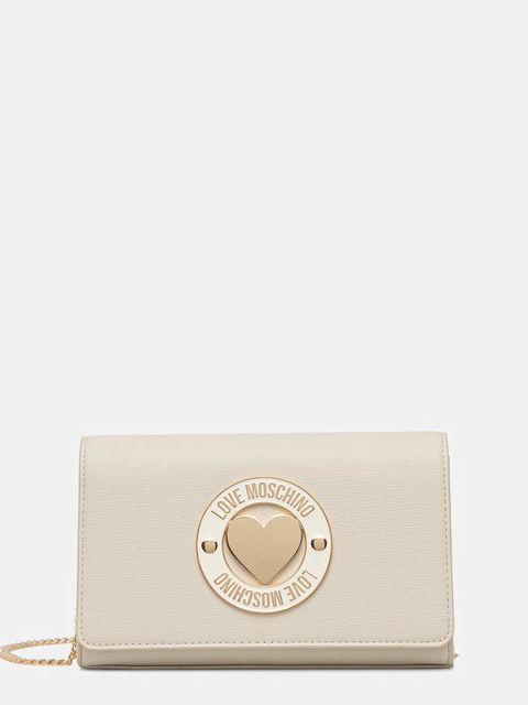 Love Moschino torebka kolor beżowy JC4368PP0NKG0110 - zdjęcie produktu nr 1