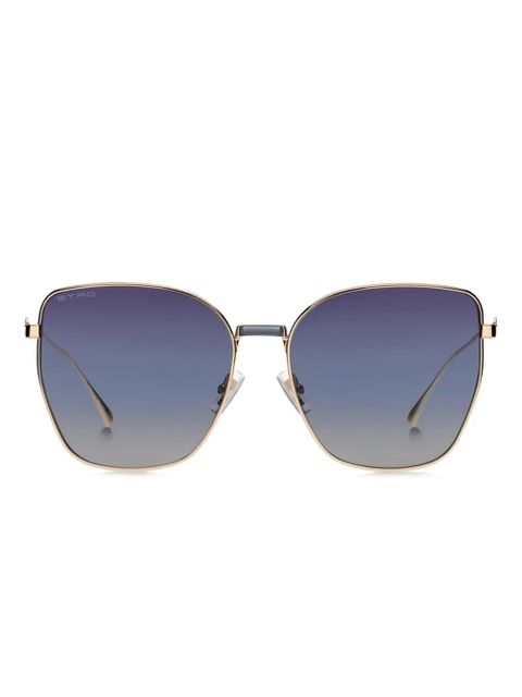 ETRO square frame sunglasses - Gold - zdjęcie produktu nr 1