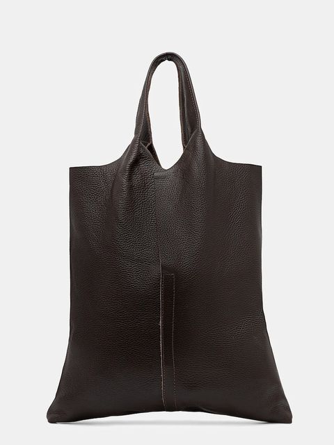 Answear.LAB torebka skórzana kolor brązowy - zdjęcie produktu nr 1